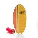 Trickboard Surfer Wave Yellow + Roller - Balanceboard