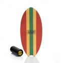 Trickboard Surfer Wave Red + Roller - Balanceboard